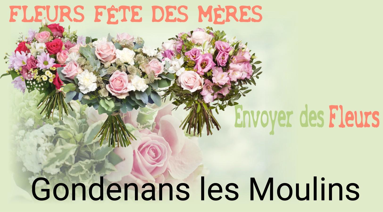 Bouquet de Fête des Mères livré à Gondenans-les-Moulins